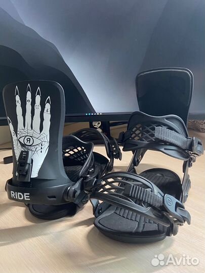 Крепление для сноуборда ride revolt 2020