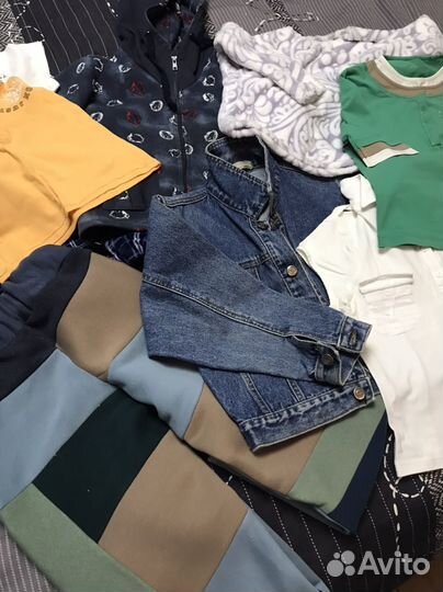 Вещи пакетом на мальчика 116 122