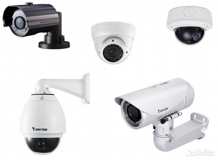 Комплект видеонаблюдения камеры наблюдения