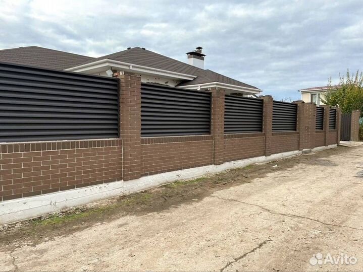 Забор по ключ