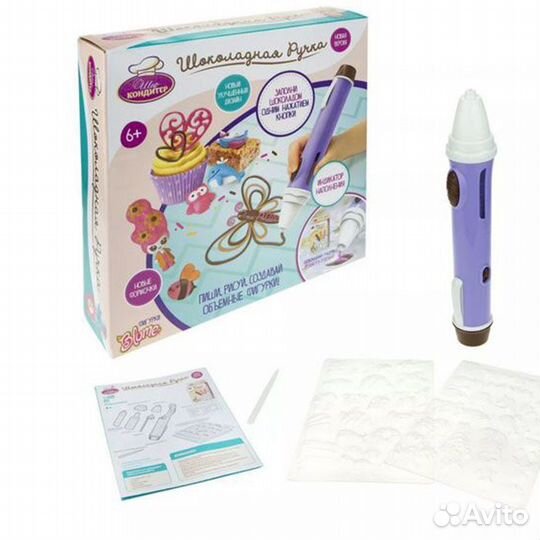 Набор шоколадная ручка Шеф кондитер 1toy Т19867