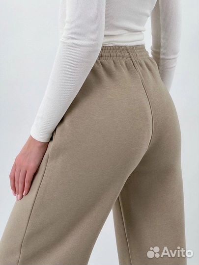 Спортивные брюки на флисе