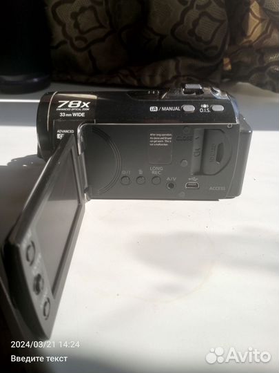 Видеокамера panasonic SDR s50ee-k