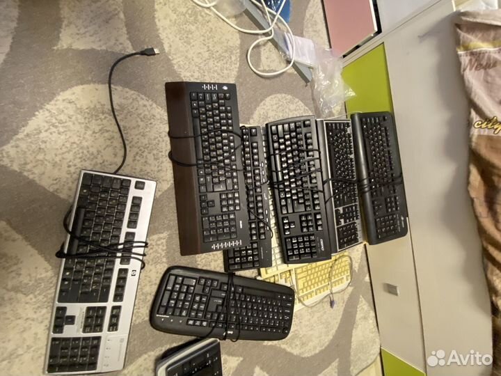 Клавиатура: USB, PS/2, без проводные