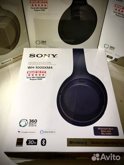 Наушники Sony WH-1000XM4. NEW. Европа