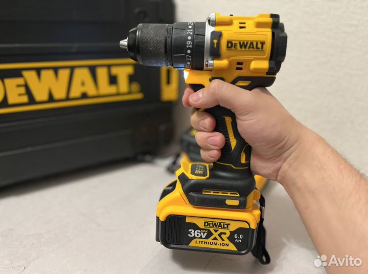 Мощный Бесщеточный шуруповерт Dewalt