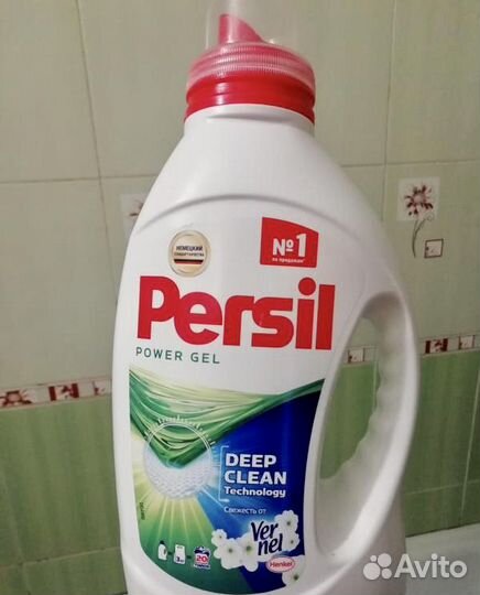 Persil deep clean для белого гель для стирки