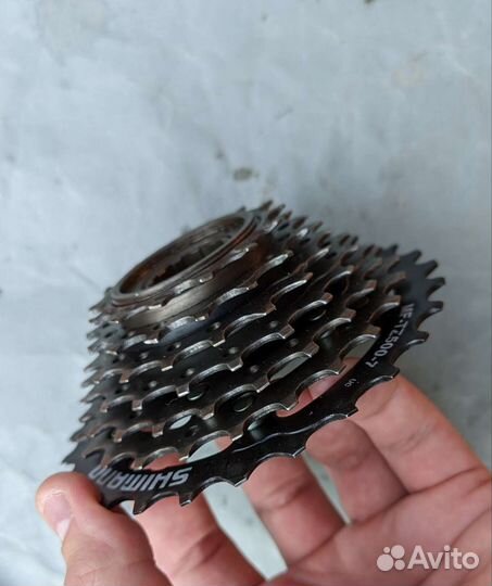Трещотка Shimano MF-TZ500, 7 скоростей, 14-28T