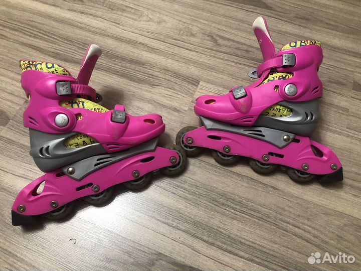Роликовые коньки р.34-37