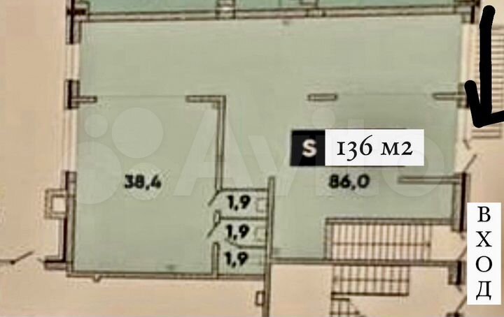 Свободного назначения, 136 м²