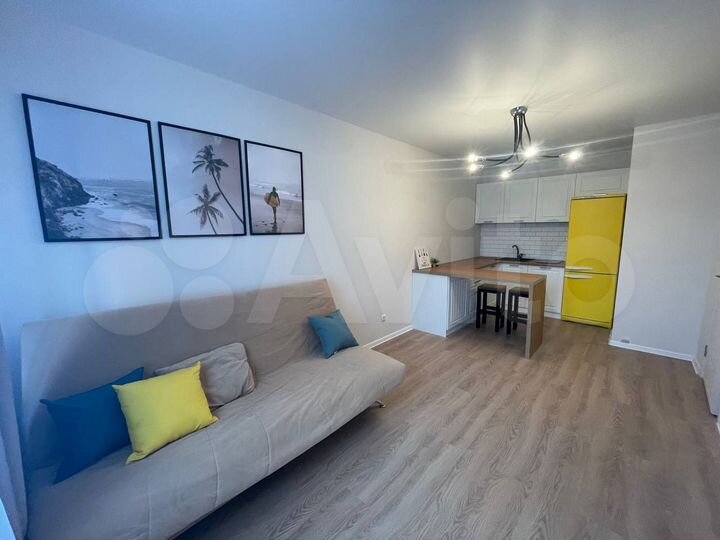 1-к. квартира, 33,4 м², 1/24 эт.