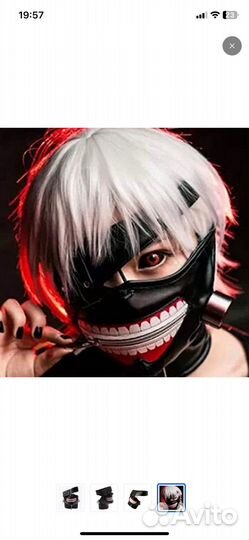 Маска токийский гуль