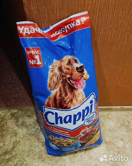 Сухой корм для собак Chappi 15кг