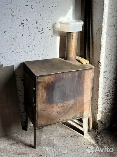 Печь буржуйка нержавейка