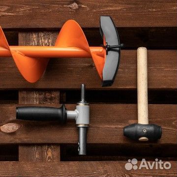 Комплект под мотобур(шнек motoshorm150(R) +адаптер