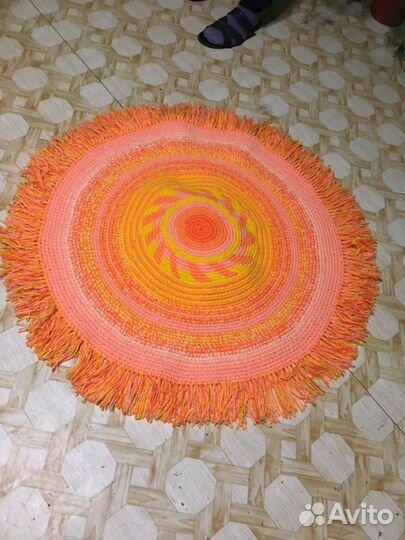 Ковёр: 80 см.+20см. Бахрома