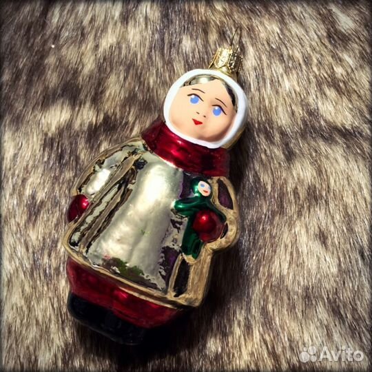 Елочная игрушка, ф-ка Ёлочка, Девочка с куклой