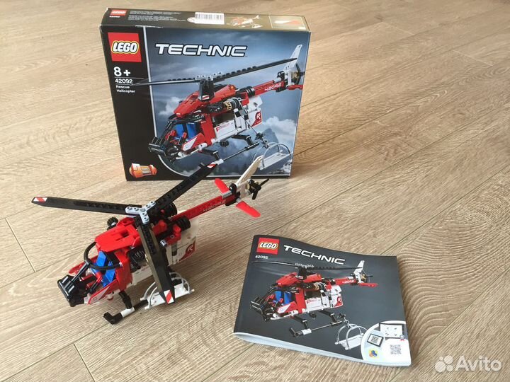 Lego technic 42092 спасательный вертолет