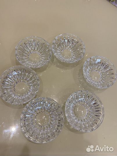 Розеточки, стопки хрусталь