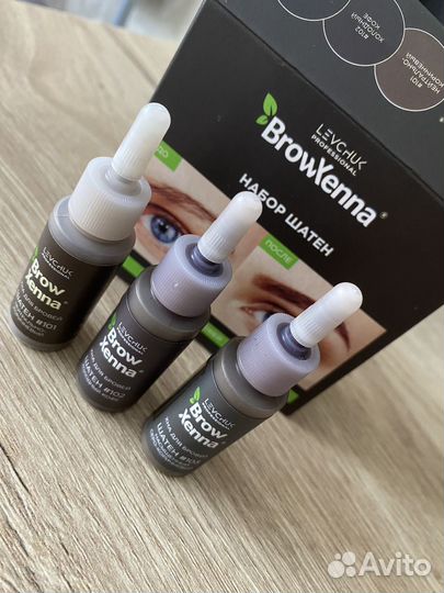 Хна для бровей brow henna