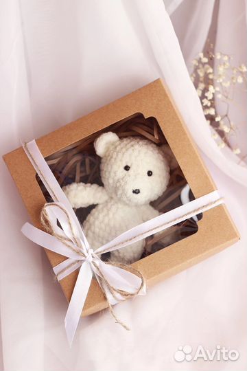 Плюшевый мишка ручной работы