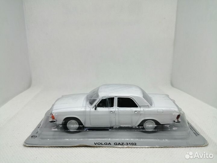 Модель газ-3102 «Волга» Белая