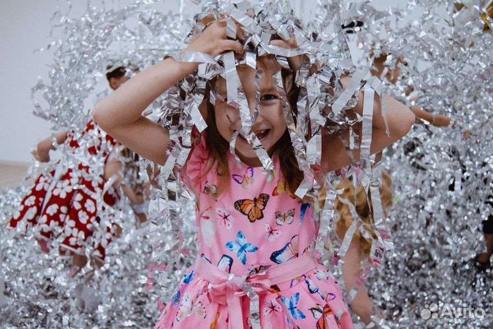 Серебряное шоу. Бумажное шоу. Аниматор