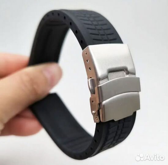 Ремешок силиконовый для часов 20 мм