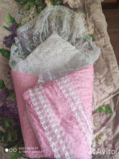 Конверт одеяло на выписку