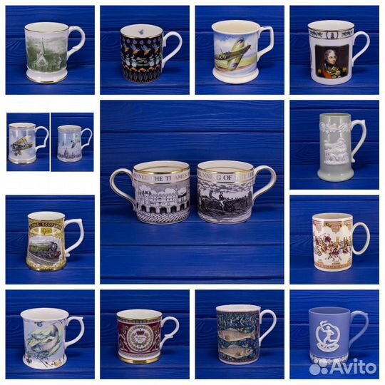 Коллекционные кружки из Англии