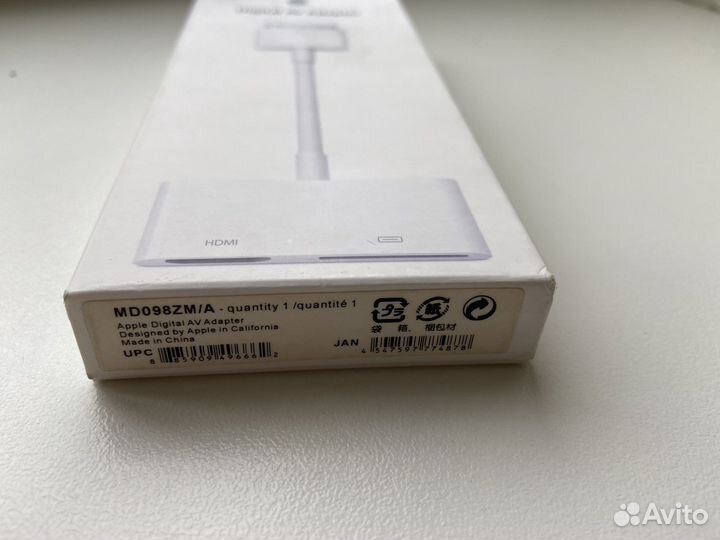 Адаптер Apple digital AV adapter