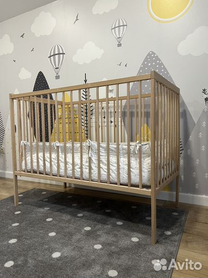 Икеа sniglar кроватка детская