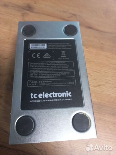Гитарная педаль - ревер TC electronic