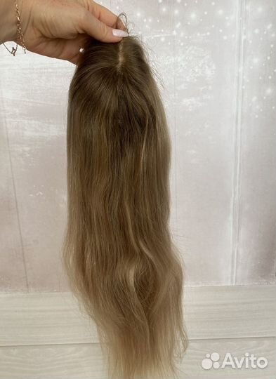 Парик система из натуральных волос