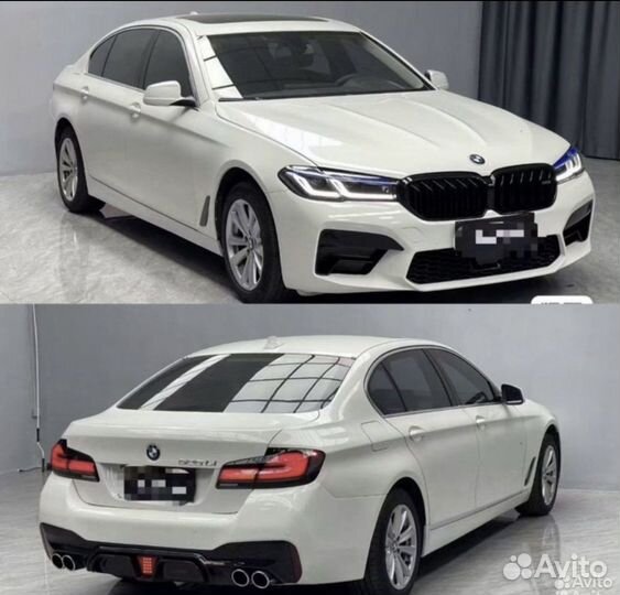 Обвес на bmw f10 на g30 рейсталинг комплект