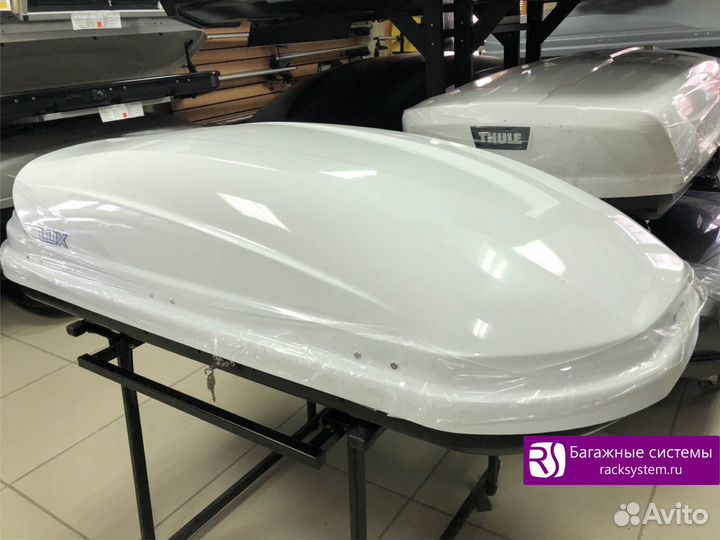 Автобокс багажник на крышу Range Rover Evoque