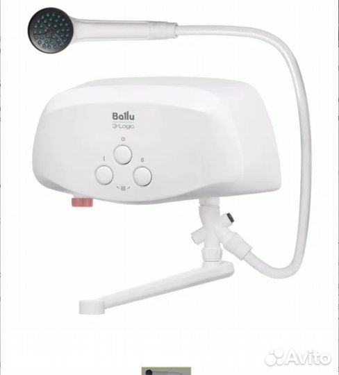 Электрический проточный водонагреватель ballu