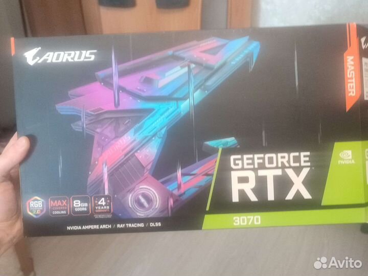 Видеокарта aorus geforce rtx 3070