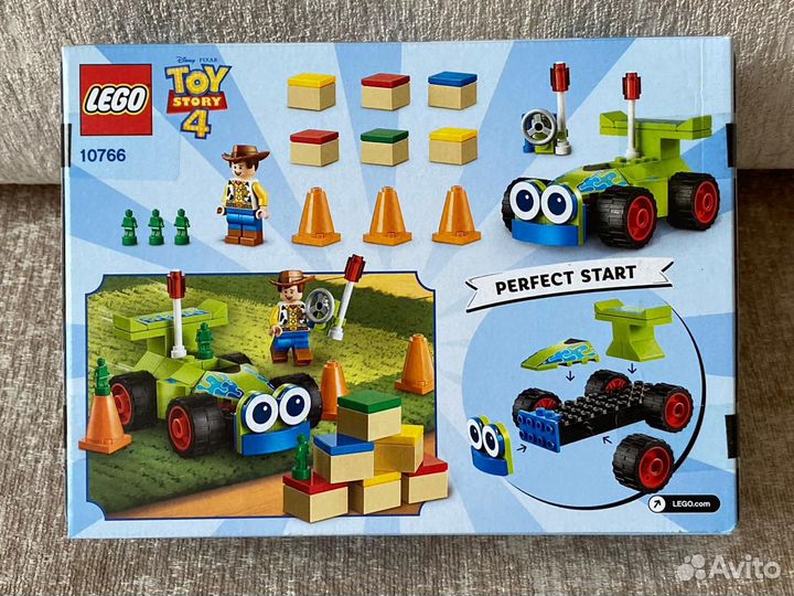 Lego Toy Story 10766 Вуди на автомобиле. Новый