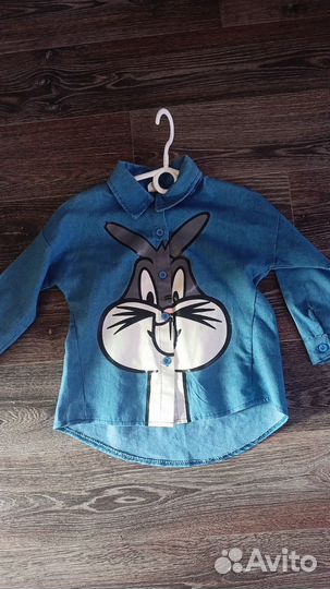 Рубашка на девочку