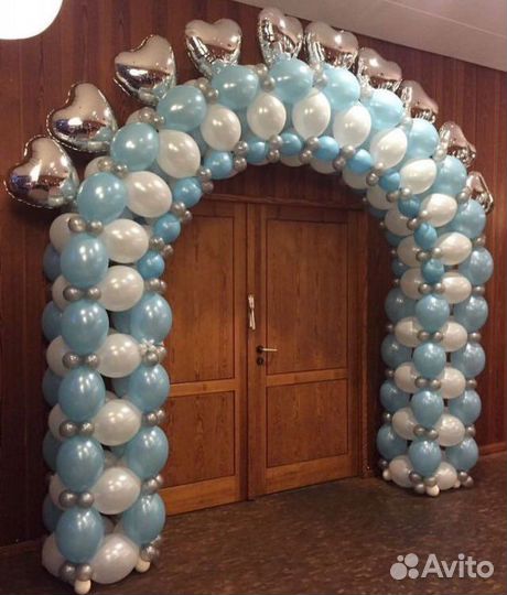 Шары. Арки. Фонтаны