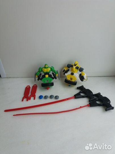 Набор волчков-трансформеров 2-в-1 Спин Рейсерс