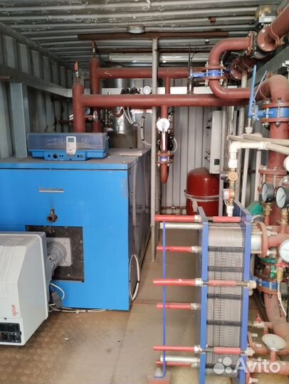 Дизельная модульная котельная 730 кВт