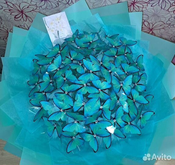 Букеты из бабочек