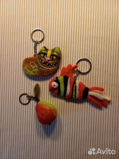 Броши, брелоки