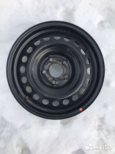 Диск штампованный R16 5/100 hyundai/K