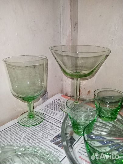 Вазы стопки графин СССР