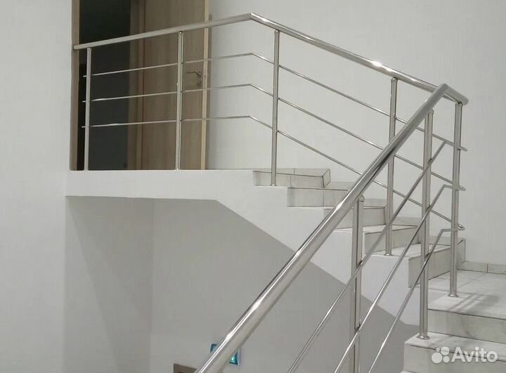 Перила поручни ограждения из нержавеющей стали