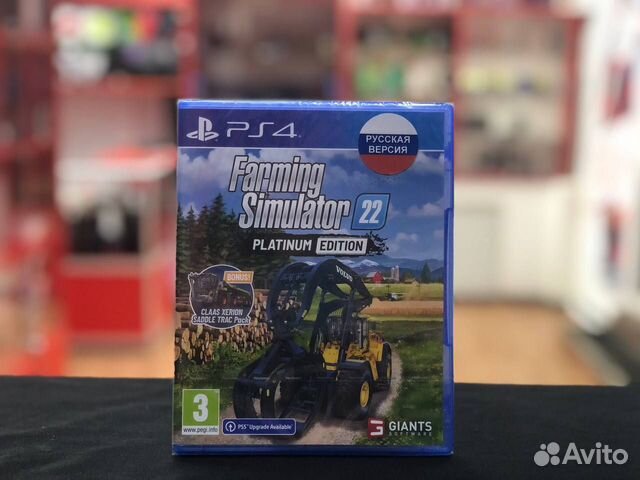 Диск PS4 Farming Simulator 22 (Новый) RUS SUB