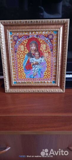 Иконы вышитые бисером
